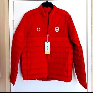 Team Canada official Olympic jacket Lululemon